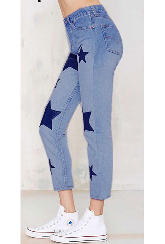 SZ60128 high waisted skinny jeans women